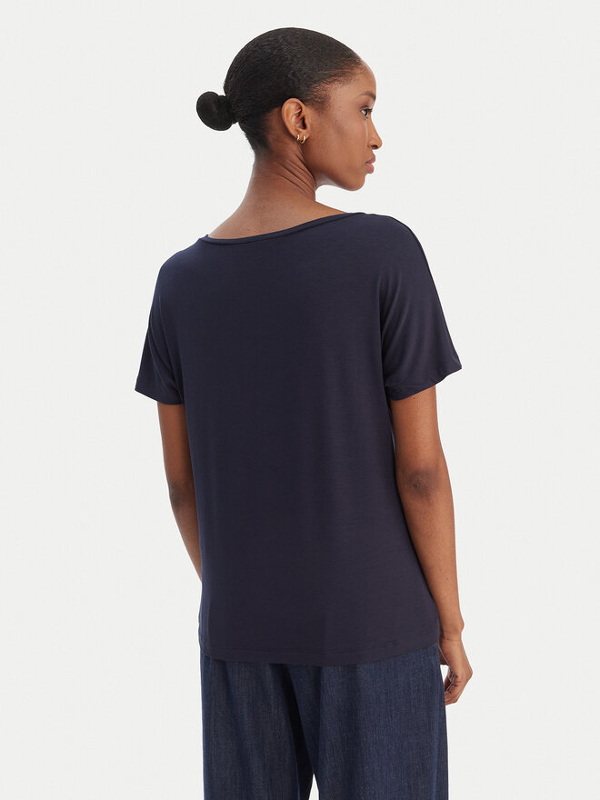 Marella Marella T-Shirt Emme by Marella Fervida 2615971021 Dunkelblau Regular Fit