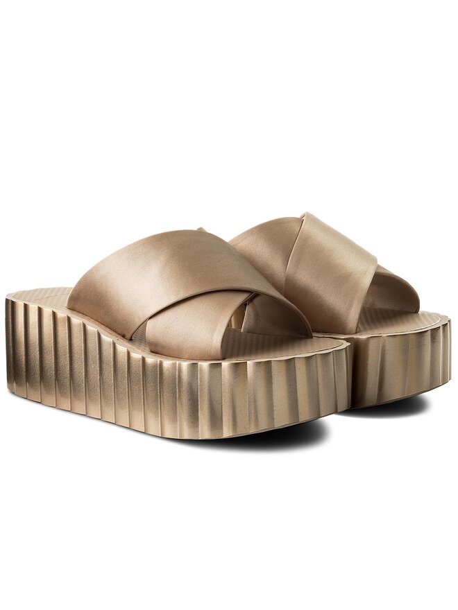 Klapki Tory Burch Scallop Wedge Flip Flop 39754 Z oty eobuwie .pl