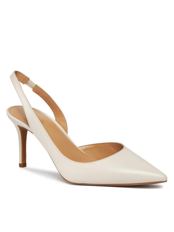 MICHAEL Michael Kors Sandały MICHAEL Michael Kors Alina Flex Sling Pump 40R4HNMP1L Écru