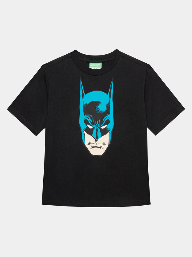 United Colors Of Benetton United Colors Of Benetton T-Shirt 3096C10IM Μαύρο Regular Fit