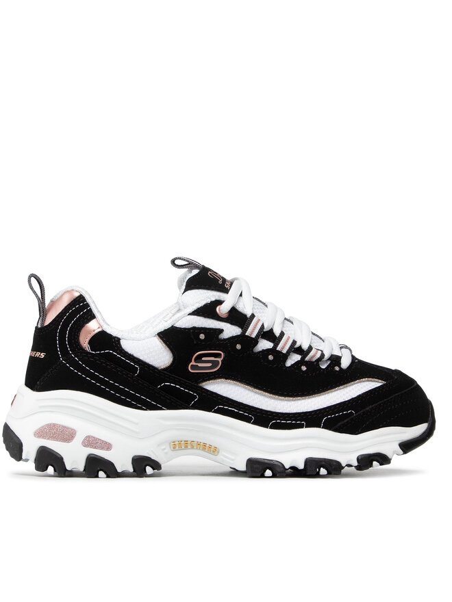 Skechers Sneakersy Skechers Devoted Fan 13154/BKRG Czarny