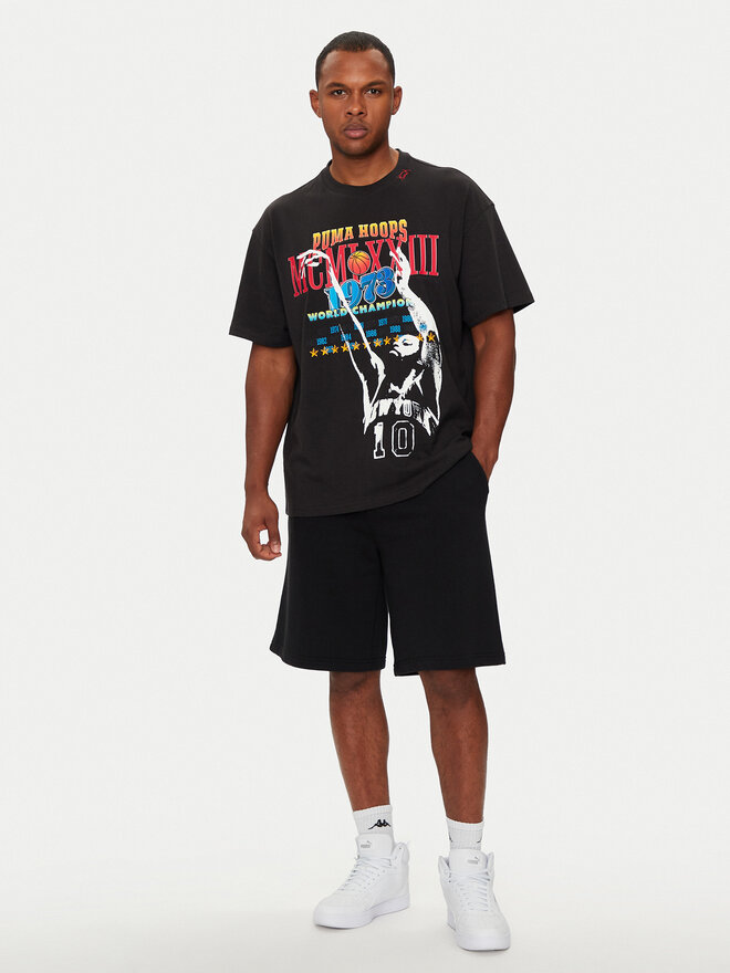 Puma Puma T-Shirt Crowd Craze 1 627214 Μαύρο Oversize