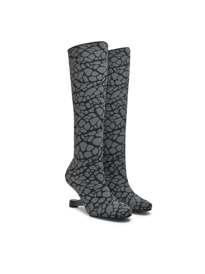 United Nude Μπότες United Nude Eamz Sock Boot 10875838117 Γκρι