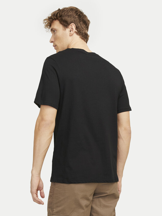 Jack&Jones Jack&Jones Marškinėliai Simon 12269280 Juoda Standard Fit