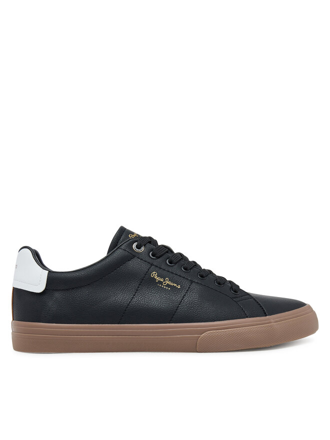 Pepe Jeans Sneakers aus Stoff Pepe Jeans Kenton Base PMS300003 Schwarz