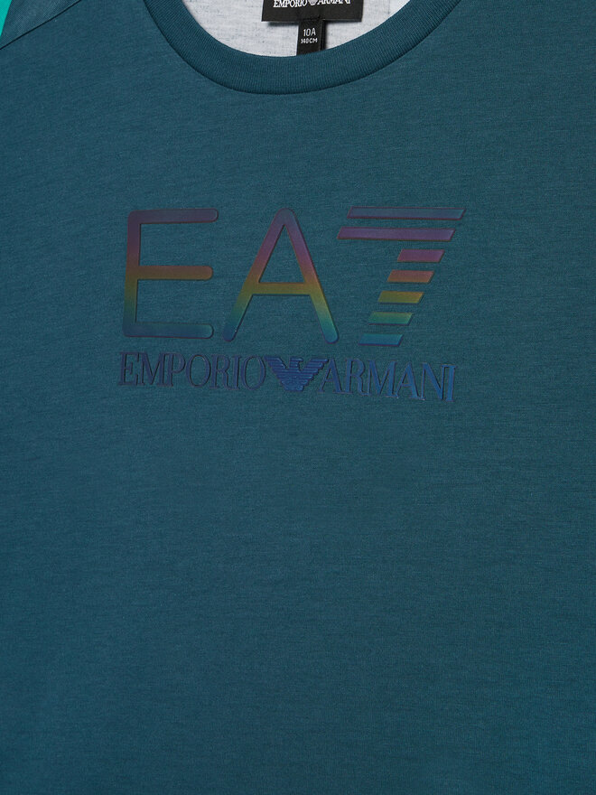 EA7 Emporio Armani EA7 Emporio Armani Camiseta 3DBT54 BJ02Z 1821 Plata Regular Fit