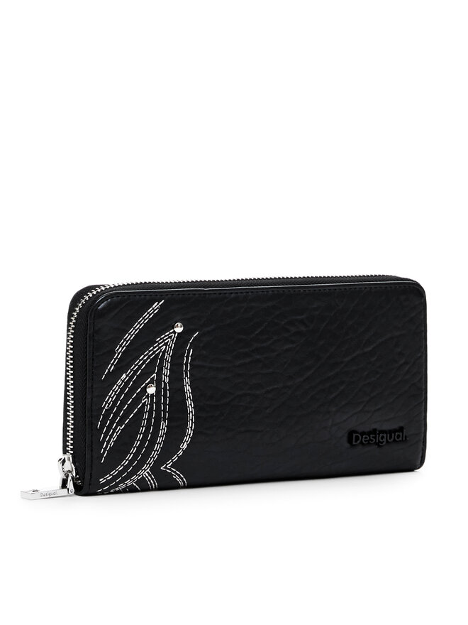 Desigual Cartera grande para mujer Desigual Fiona 24WAYP05 Negro