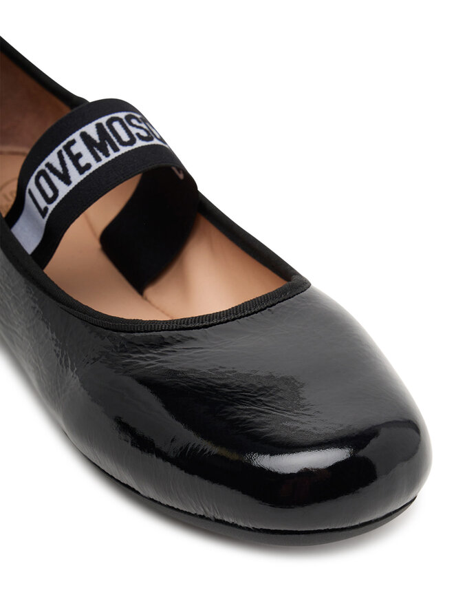 LOVE MOSCHINO Μπαλαρίνες LOVE MOSCHINO JA11071G1NII000041 Μαύρο