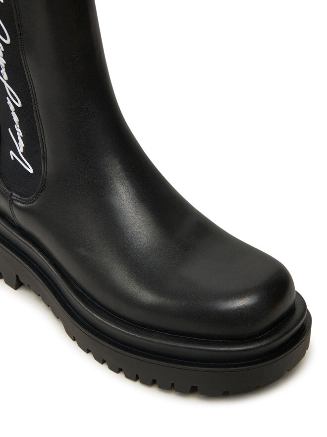 Versace Jeans Couture Боти тип челси Versace Jeans Couture Drew 77VA3S60 Черен