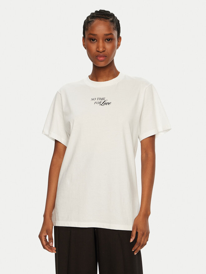HUGO HUGO Camiseta Vintage Tee 50533958 Blanco Relaxed Fit