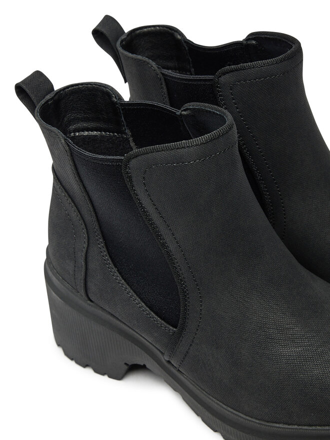 Skechers Botine Skechers 114625/BBK Negru