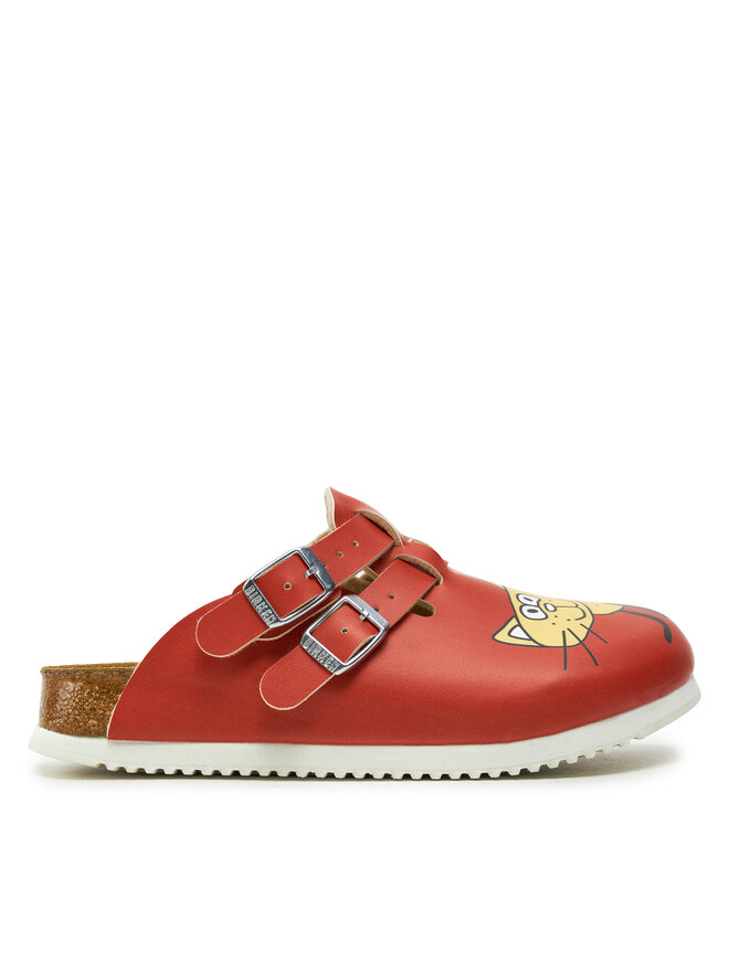 Birkenstock Чехли Birkenstock Kay Prof 0582516 Червен