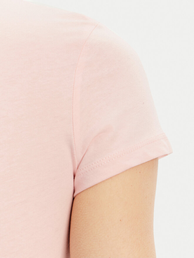 Tommy Jeans Tommy Jeans Camiseta DW0DW20459 Rosa Slim Fit