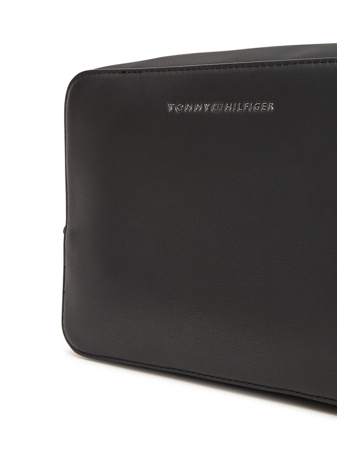 Tommy Hilfiger Τσαντάκι καλλυντικών Tommy Hilfiger Th Foundation Washbag AM0AM13527 Μαύρο