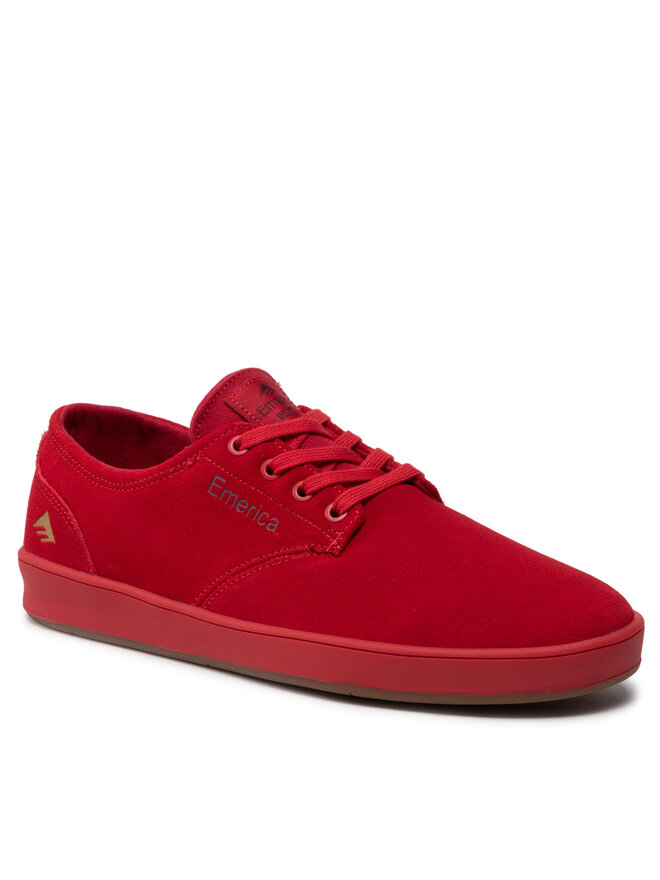 Tennis Emerica The Romero Laced 6102000089 Rouge chaussures