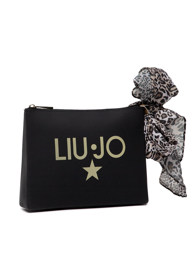 Pochette per cosmetici Liu Jo Utility Pvc Portalog VA2151 T0300 Nero escarpe