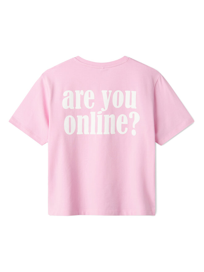NAME IT NAME IT Camiseta Fleur Smurfs 13241788 Rosa Regular Fit