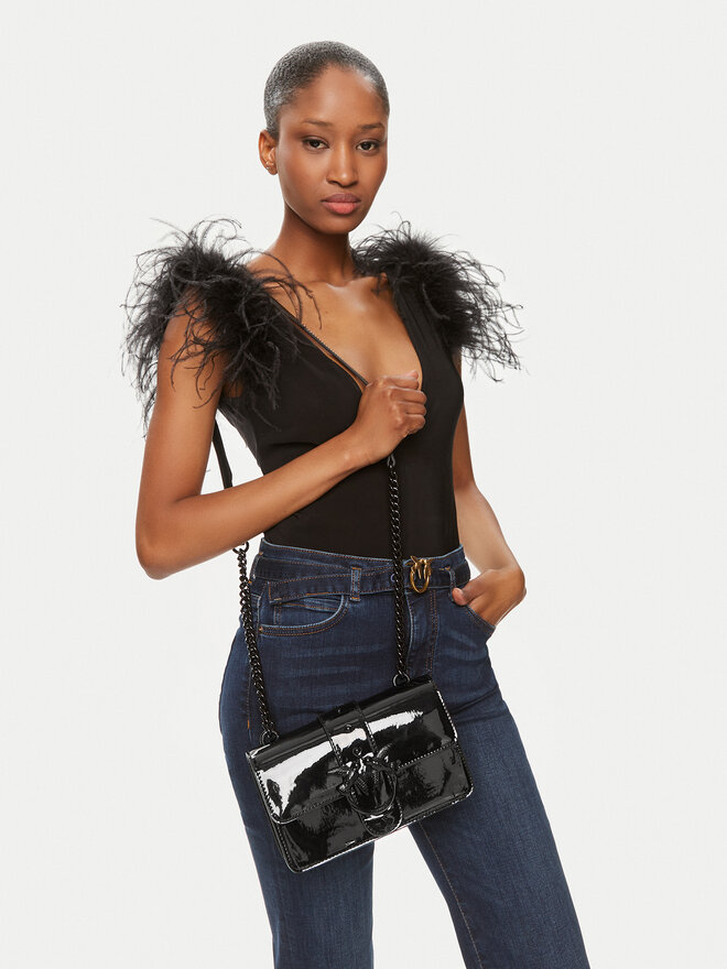 PINKO Сумка Pinko Love One Mini Cl PE 24 PLTT 100059 A1JD Чорний