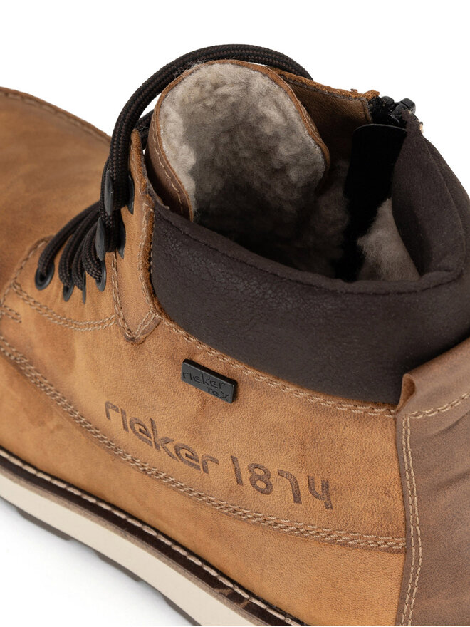 Rieker Botines planos Rieker 30020-68 Amarillo