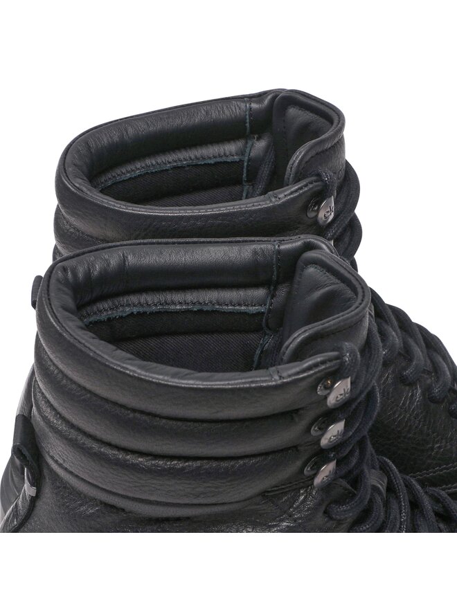 Calvin Klein Ορειβατικά παπούτσια Calvin Klein Combat Boot Pb Lh HM0HM00667 Μαύρο