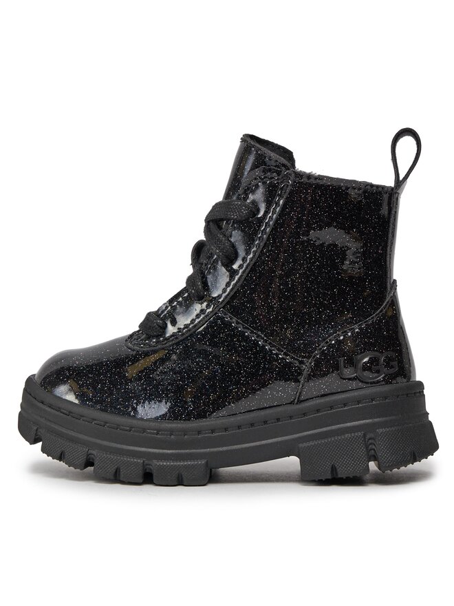 Ugg Μπότες Ugg T Ashton Lace Up Glitter 1151571T Μαύρο