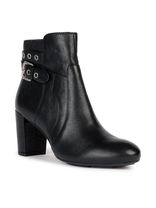 Geox Polokozačky Geox D Loisia D36QNA 000LM C9999 Černá