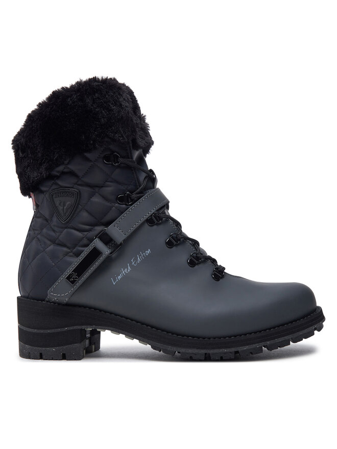 Rossignol Schnürschuhe Rossignol 1907 Megeve Rubber Le RNMW370 Schwarz