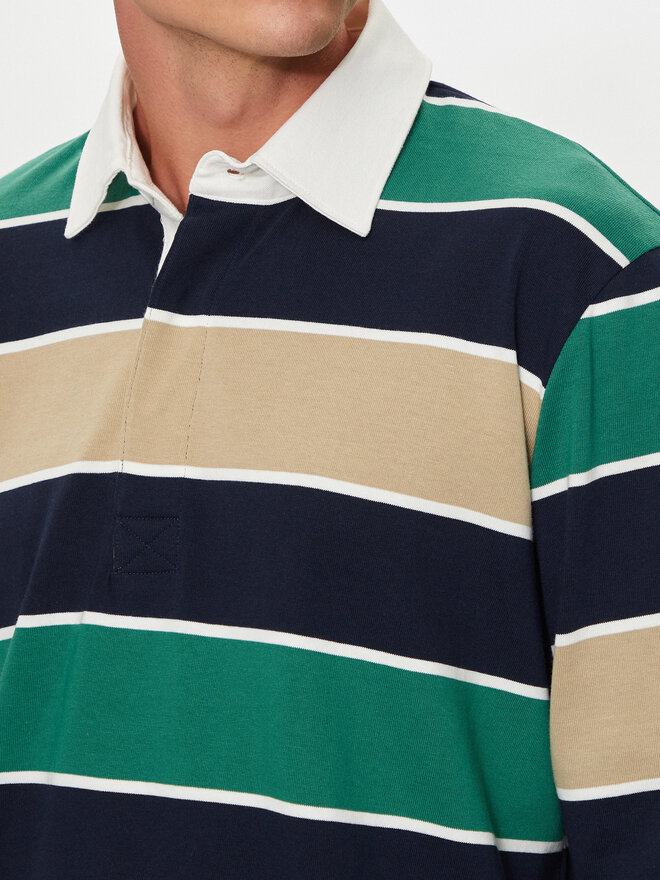 Wrangler Wrangler Poloshirt Rugby 112357371 Bunt Regular Fit