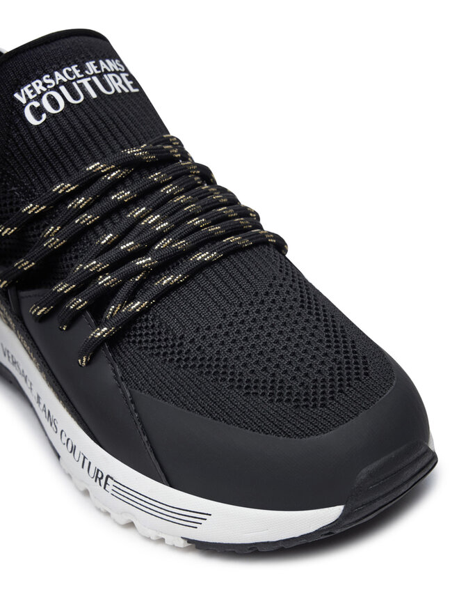 Versace Jeans Couture Sneakersy Versace Jeans Couture Dynamic 77VA3SA8 Czarny