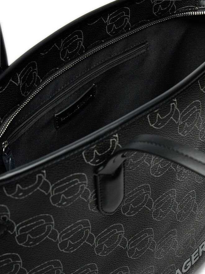 KARL LAGERFELD Kabelka KARL LAGERFELD A1W30389 Černá