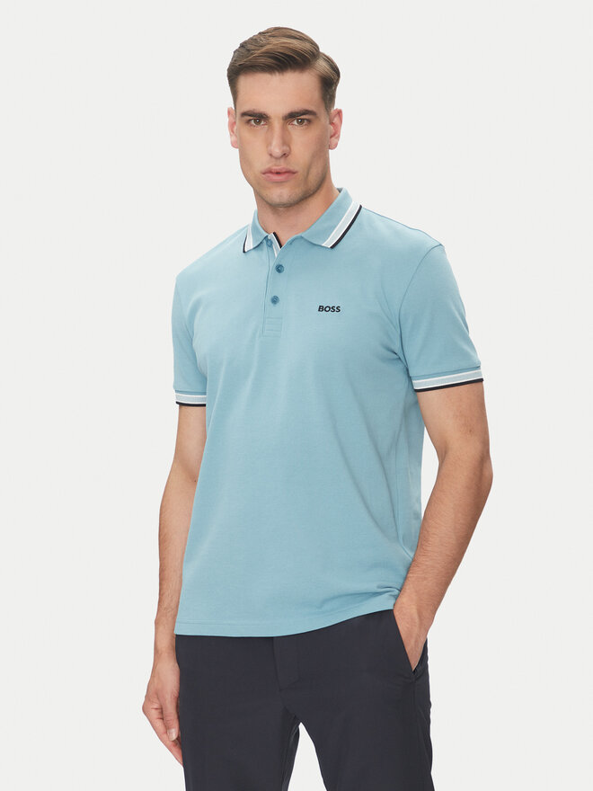 BOSS BOSS Poloshirt Paddy 50469055 Blau Regular Fit