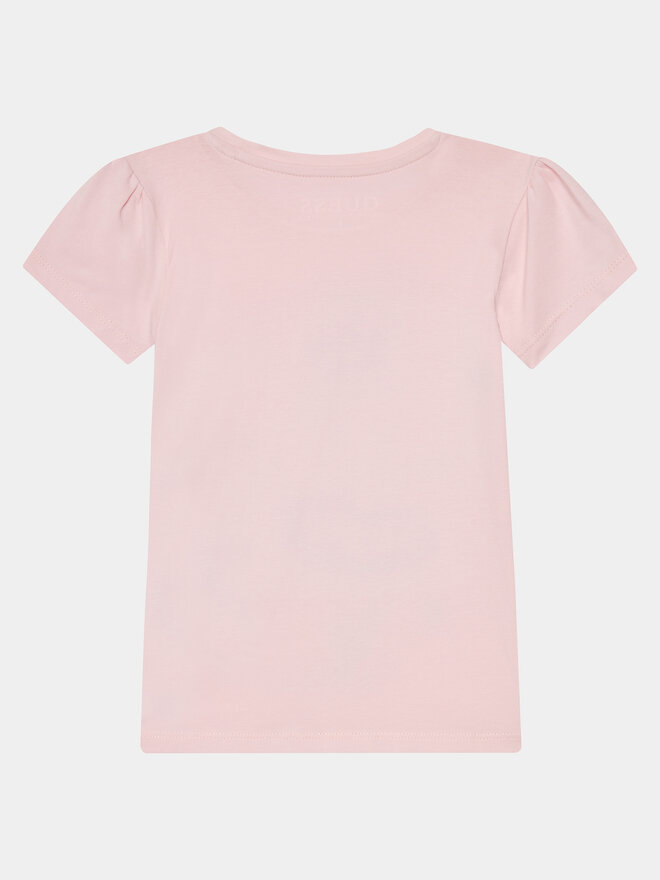 Guess Guess Marškinėliai K4RI21 K6YW4 Rožinė Regular Fit