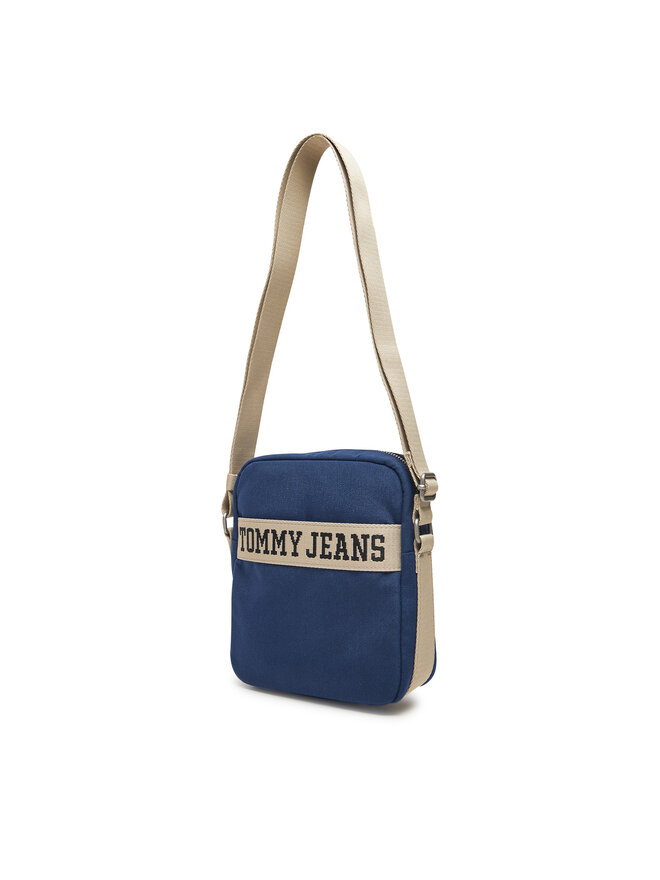 Tommy Jeans Válltáska Tommy Jeans Retro Cool Reporter AM0AM13277 Sötétkék