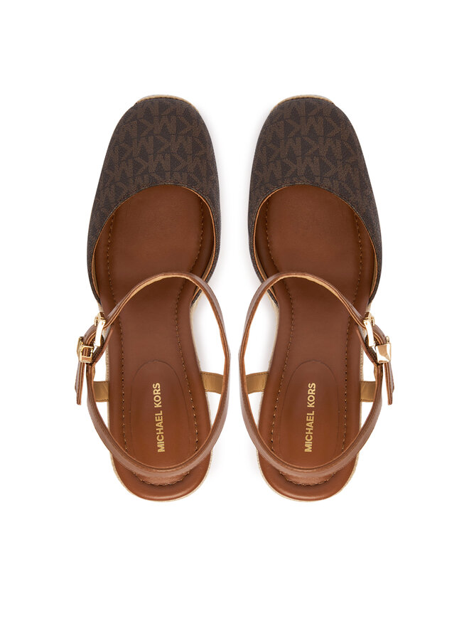 MICHAEL Michael Kors Espadrilles MICHAEL Michael Kors Kenzie 40R6KZMS2B Braun