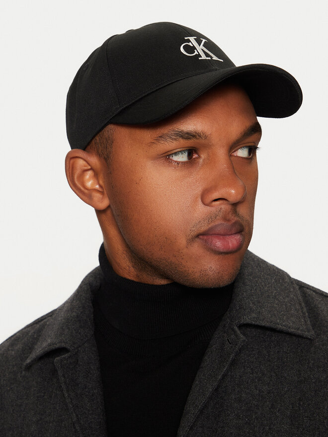 Calvin Klein Cap Calvin Klein Monogram Embro K50K512147 Grau