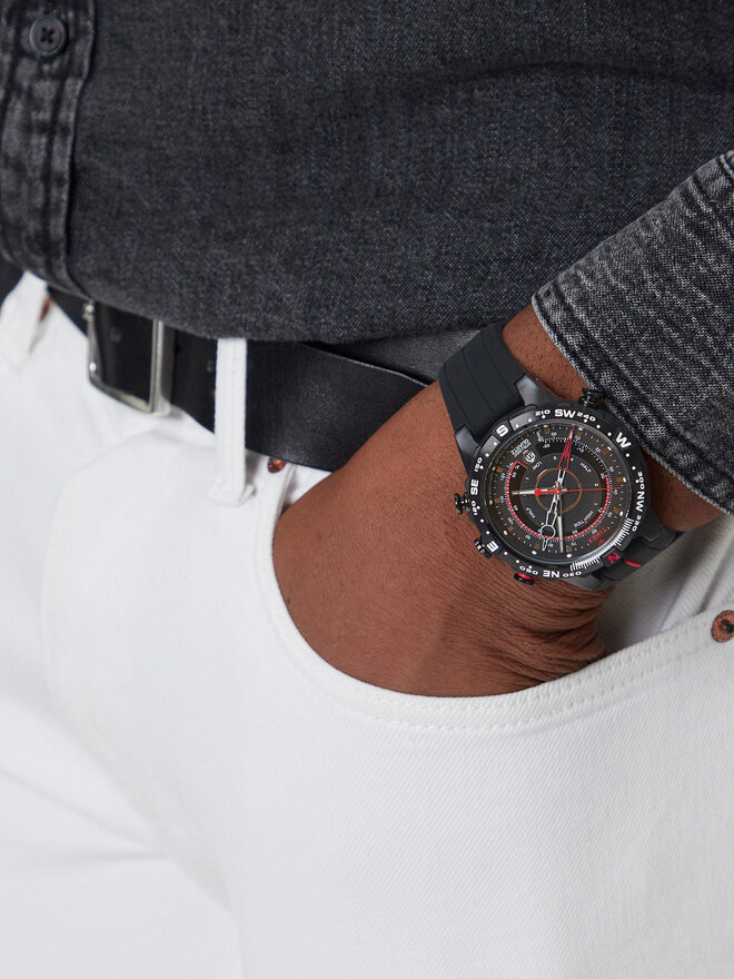 Timex Uhr Timex Intelligent Quartz T2N720 Schwarz