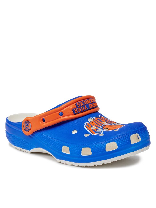 Crocs Natikači Crocs Crocs Classic Nba New York Knicks Clog 208862 Bela