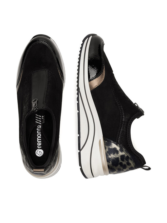 Remonte Sneakersy Remonte D0T08-02 Černá