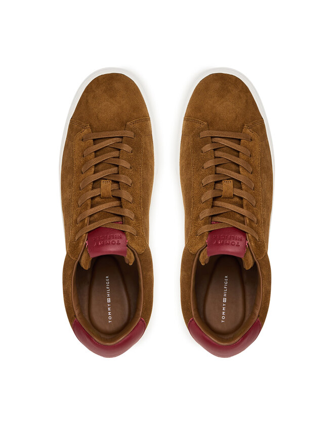 Tommy Hilfiger Αθλητικά Tommy Hilfiger Premium Dress Cupsole FM0FM05573 Καφέ