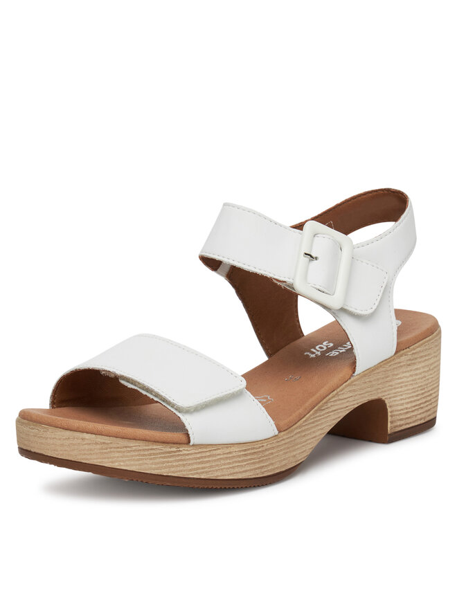 Remonte Sandale Remonte D0N52-80 Alb