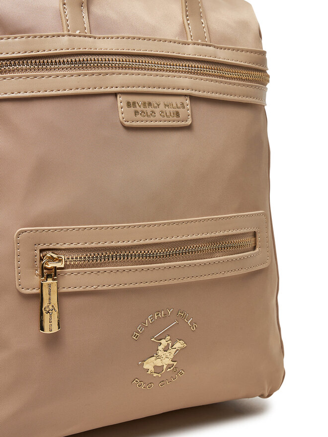 Beverly Hills Polo Club Plecak Beverly Hills Polo Club BHPC-H-002-07 Beżowy