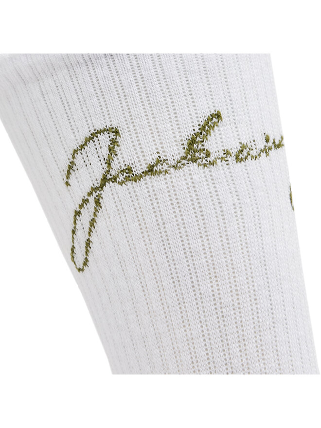 Jack&Jones Zestaw 5 par wysokich skarpet męskich Jack&Jones Lukas 12259024 Biały