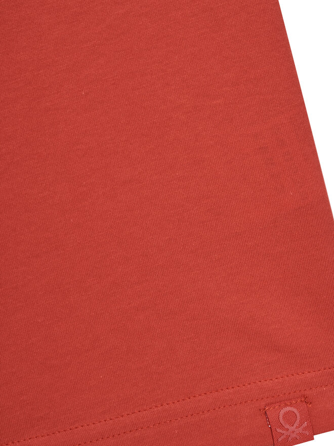 United Colors Of Benetton United Colors Of Benetton Camiseta 3I1XC109W Rojo Regular Fit