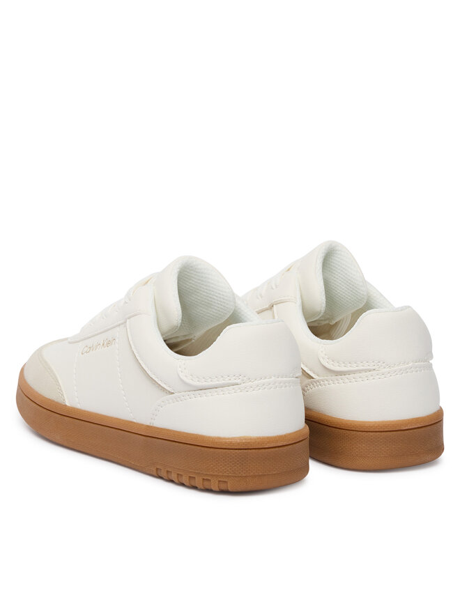 Calvin Klein Zapatillas Calvin Klein Low Cut Lace-Up Sneaker V3X9-83159-1269 S Blanco
