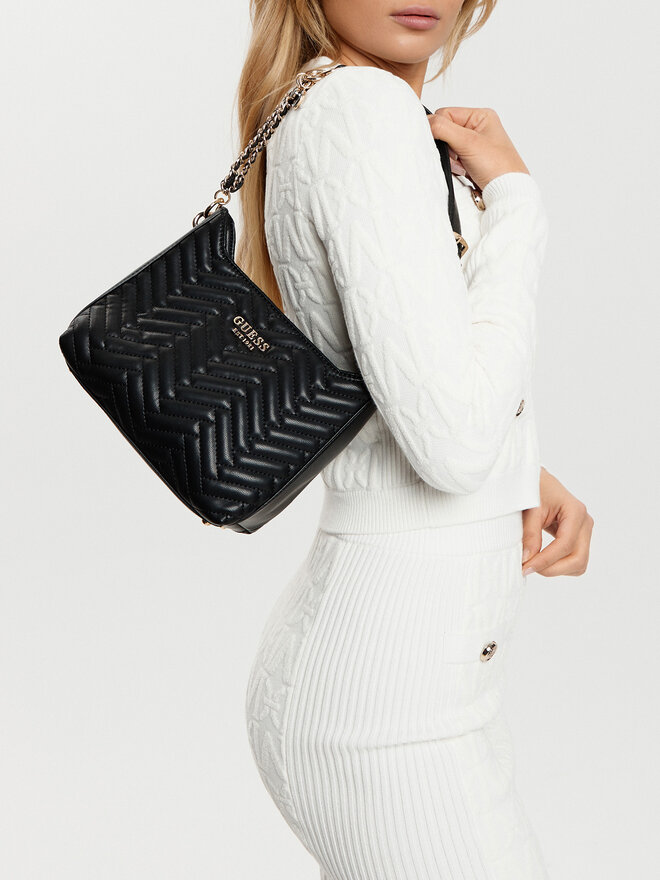 Guess Τσάντα Guess HWQG95 08180 Μαύρο