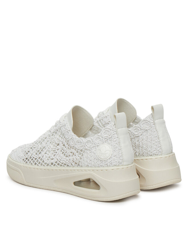 Rieker Halbschuhe Rieker N6409-80 Weiß