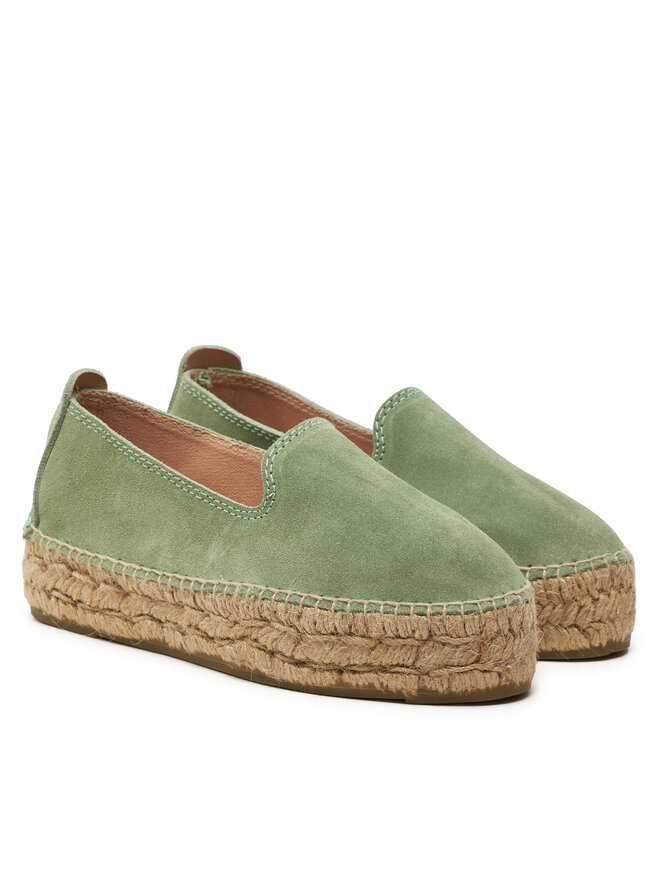 Espadrilles Manebi Hamptons Double Sole Espadrilles R 6.6 D0 Vert chaussures