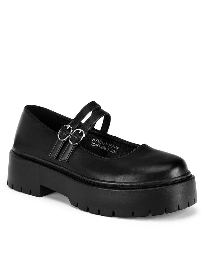 DeeZee Półbuty DeeZee HY13123-36A Czarny