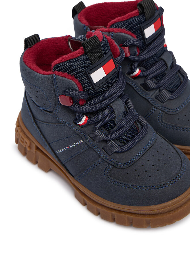Tommy Hilfiger Schnürschuhe Tommy Hilfiger T1X5-34127-1696800 Dunkelblau