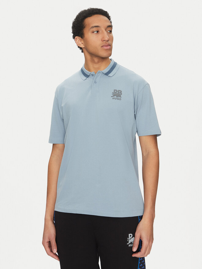 HUGO HUGO Poloshirt Dodac_RB 50542748 Blau Regular Fit